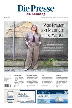 Cover of Die Presse am Sonntag