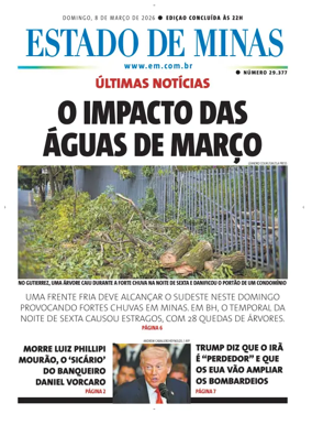 Cover of Estado de Minas (Brazil)