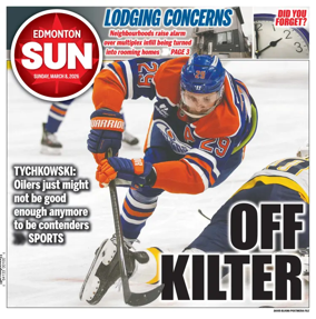 Cover of Edmonton Sun