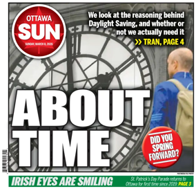 Cover of Ottawa Sun