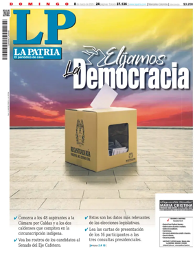 Cover of La Patria (Colombia)