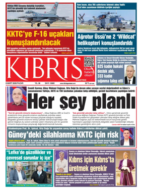 Cover of Kibris Gazetesi