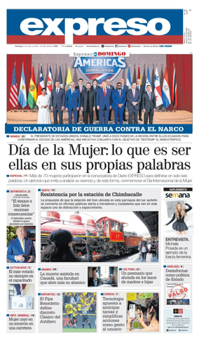 Cover of Diario Expreso
