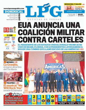 Cover of La Prensa Grafica