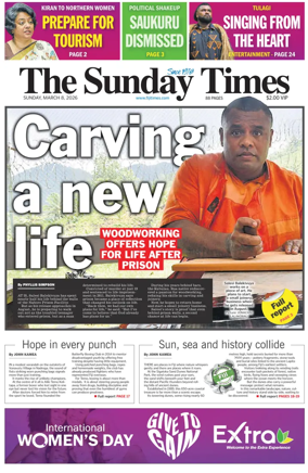 Cover of The Fiji Times