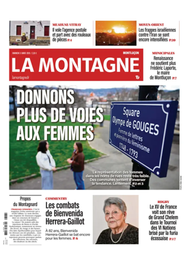 Cover of La Montagne (Montlucon)