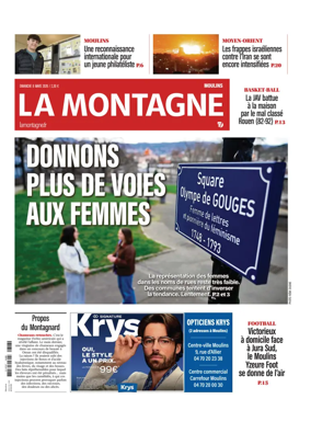 Cover of La Montagne (Moulins)