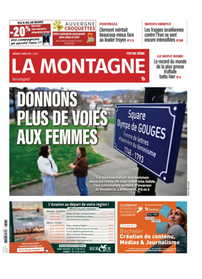 Cover of La Montagne (Thiers-Ambert)