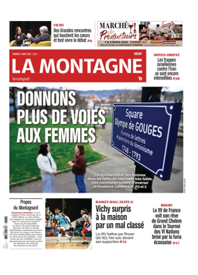 Cover of La Montagne (Vichy)