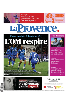 Cover of La Provence Marseille