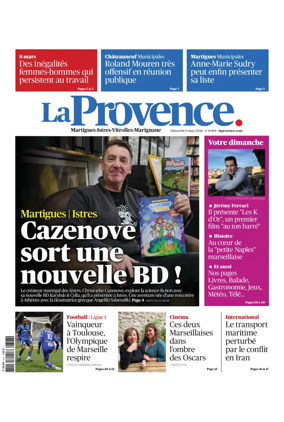 Cover of La Provence Martigues-Istres-Vitrolles-Marignane