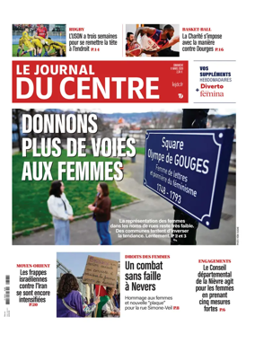 Cover of Le Journal du Centre