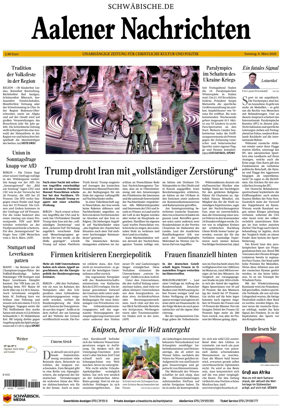 Cover of Aalener Nachrichten