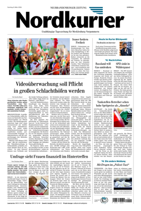 Cover of Neubrandenburger Zeitung