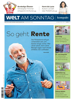 Cover of Welt am Sonntag - kompakt