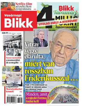 Cover of Vasarnapi Blikk