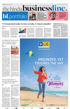 Cover of BusinessLine (Kolkata)