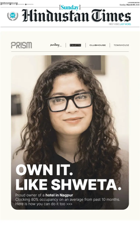 Cover of Hindustan Times (East UP)