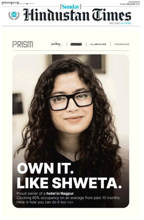 Cover of Hindustan Times (Lucknow)