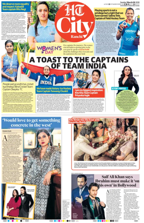 Cover of Hindustan Times (Ranchi) - Live
