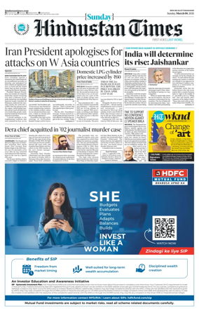 Cover of Hindustan Times Uttarakhand