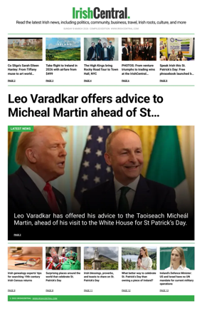 Cover of Irish Central