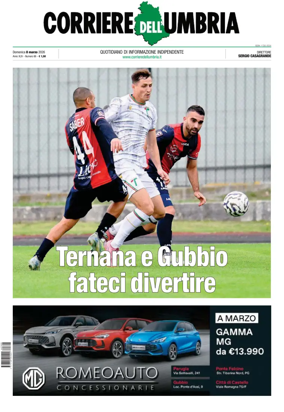 Cover of Corriere dell Umbria