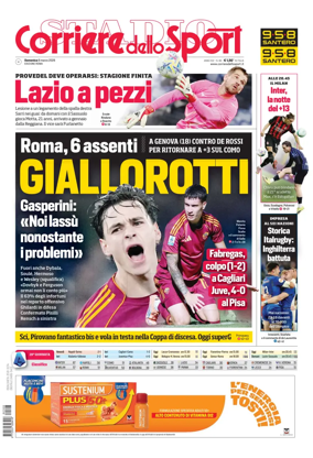 Cover of Corriere dello Sport (Roma)