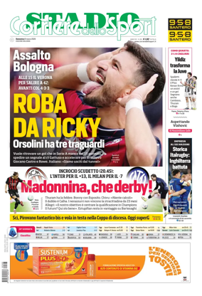Cover of Corriere dello Sport Stadio (Bologna)