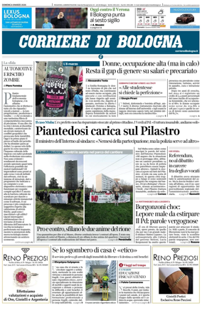 Cover of Corriere di Bologna