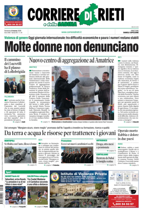 Cover of Corriere di Rieti