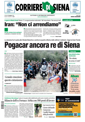 Cover of Corriere di Siena