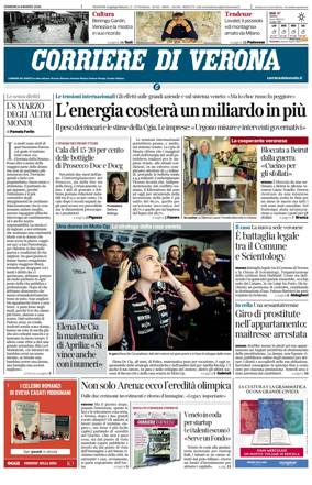 Cover of Corriere di Verona