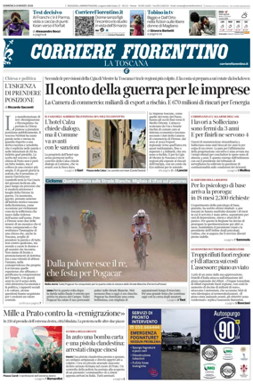 Cover of Corriere Fiorentino