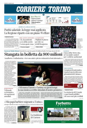 Cover of Corriere Torino