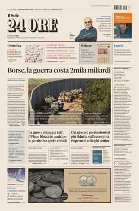 Cover of Il Sole 24 Ore