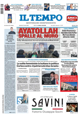Cover of Il Tempo (Nazionale)