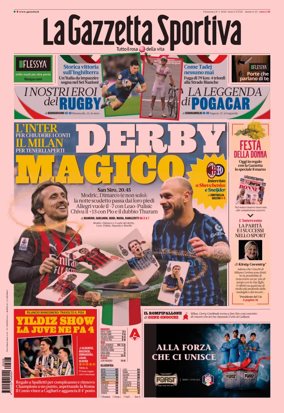 Cover of La Gazzetta dello Sport - Milano