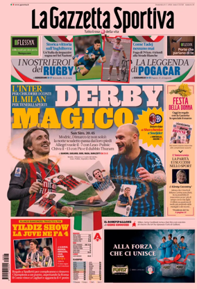 Cover of La Gazzetta dello Sport