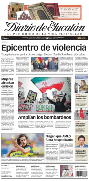 Cover of Diario de Yucatan