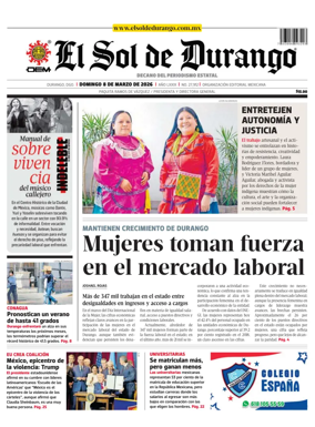 Cover of El Sol de Durango