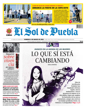 Cover of El Sol de Puebla