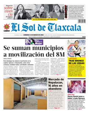 Cover of El Sol de Tlaxcala