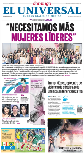 Cover of El Universal