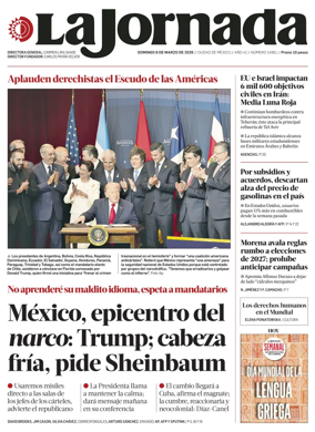Cover of La Jornada