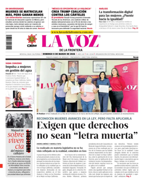 Cover of La Voz de la Frontera