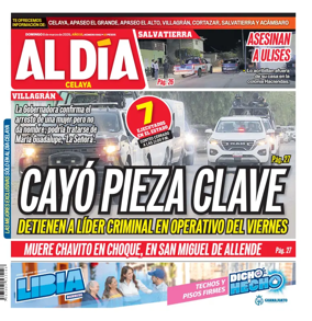 Cover of Periodico Al Dia (Celaya)