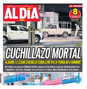 Cover of Periodico Al Dia (Leon)