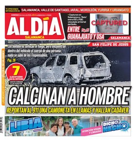 Cover of Periodico Al Dia (Salamanca)