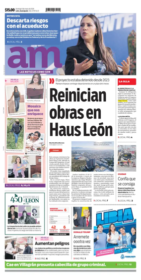 Cover of Periodico AM (Leon)